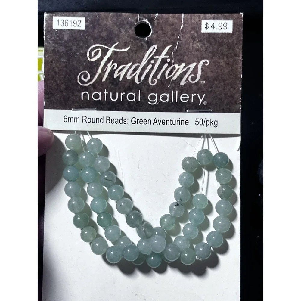 Lot Of 11 NWT Strands Traditional Natural Gallery Bead Gallery Jewelry Fundament
